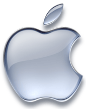 Apple Logo Design History on Stylized Apple Logo  Used On Apple Software