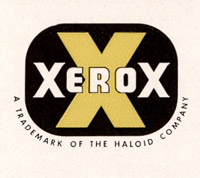 1954 Combined Haloid Xerox Logo