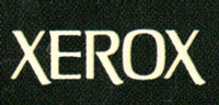 1963 Xerox Logo