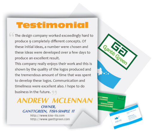 Logo Design Testimonial Andrem McLennan